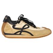 Loewe Pre-owned Pre-owned Mocka sneakers Beige, Dam