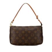 Louis Vuitton Vintage Pre-owned Canvas kuvertvskor Brown, Dam