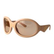 Dolce & Gabbana Stiliga solglasögon 0Dg6201 Beige, Dam