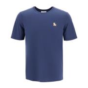 Maison Kitsuné Chillax Fox Patch T-shirt Blue, Herr