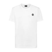 Billionaire Avslappnad Bomull T-shirt White, Herr