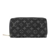 Louis Vuitton Vintage Pre-owned Denim plnbcker Black, Dam