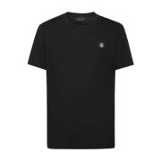 Billionaire Avslappnad Bomull T-shirt Black, Herr