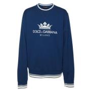 Dolce & Gabbana Pre-owned Pre-owned Bomull toppar Blue, Herr