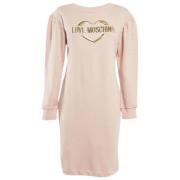 Moschino Pre-Owned Pre-owned Bomull klnningar Pink, Dam