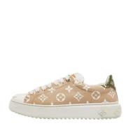 Louis Vuitton Vintage Pre-owned Canvas sneakers Beige, Dam