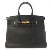 Hermès Vintage Pre-owned Tyg handvskor Black, Dam