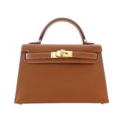 Hermès Vintage Pre-owned Laeder handvskor Brown, Dam