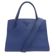 Prada Vintage Pre-owned Laeder prada-vskor Blue, Dam