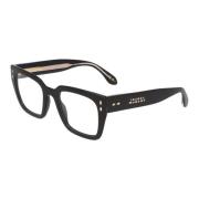 Isabel Marant Fyrkantiga acetatglasögon Black, Unisex