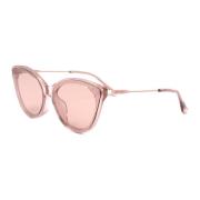 Jimmy Choo Roséguld Mode Solglasögon Pink, Dam