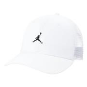 Jordan Vit Metall Jumpman Trucker Cap White, Unisex