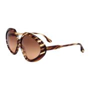 Victoria Beckham Elegant Solglasögon Modell Vb614S Brown, Dam