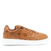 MCM Neo Derby Visetos Sneakers Brown, Herr