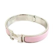 Hermès Vintage Pre-owned Metall armband Pink, Dam