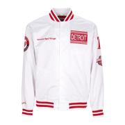 Mitchell & Ness Detroit Red Wings Bomberjacka Vit White, Herr