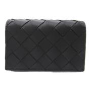 Bottega Veneta Vintage Pre-owned Laeder plnbcker Black, Dam