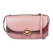 Furla Rosa Axelväska med Guld Kula Pink, Dam