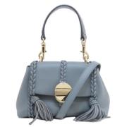 Chloé Pre-owned Pre-owned Laeder handvskor Blue, Dam