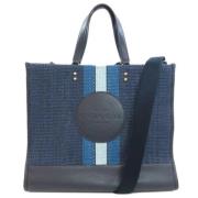 Coach Pre-owned Pre-owned Tyg handvskor Blue, Dam