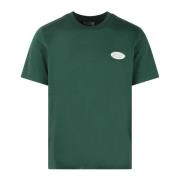 Autry Logo Print Bomull T-shirt Fw24 Green, Herr