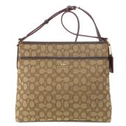 Coach Pre-owned Pre-owned Canvas shoppers Brown, Dam