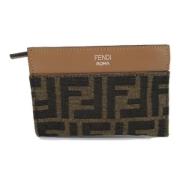 Fendi Vintage Pre-owned Laeder hem-och-kontorstillbehr Brown, Dam