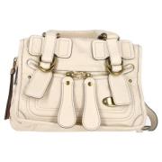 Chloé Pre-owned Pre-owned Laeder handvskor Beige, Dam