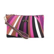 Emilio Pucci Rosa & Lila Clutch Väska Multicolor, Dam