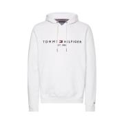 Tommy Hilfiger Vit Tröja Bomull/Polyester Blandning Regular Fit White,...