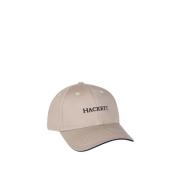 Hackett Broderad Klassisk Baseballkeps Beige, Unisex