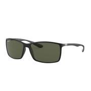 Ray-Ban Liteforce Fyrkantiga Polariserade Solglasögon Black, Unisex