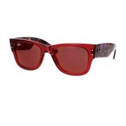 Ray-Ban Mega Wayfarer Solglasögon Brun Spegel Multicolor, Unisex