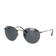 Ray-Ban Retro Runda Metall Solglasögon Rb3447 Brown, Unisex