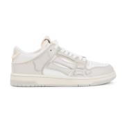 Amiri Låg Top Collegiate Skel Sneakers White, Herr