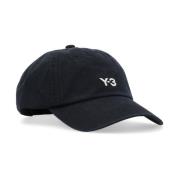 Y-3 Svart Dad Cap In2391 Black, Herr