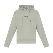 Versace Jeans Couture Sweatshirt med logotypapplikation Gray, Herr