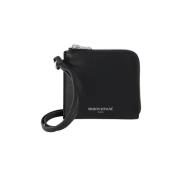 Maison Kitsuné Laeder plnbcker Black, Dam