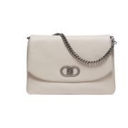 Liu Jo Elegant beige handväska med gyllene detaljer Beige, Dam