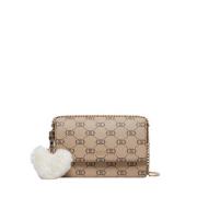 Liu Jo Dove Grey Axelväska Chic Casual Beige, Dam