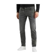 Cast Iron Regelbunden Smutsbehandlad Denim Jeans Gray, Herr