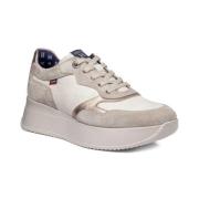 Callaghan Babylon Läder- och Mockasneakers Beige, Dam