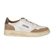 Autry Vintage Sneakers med Distressed Effekt Brown, Herr