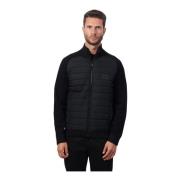 Hugo Boss Vadderad Herrrock Svart Black, Herr