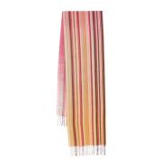 Paul Smith Gradient Stripe Ull Kashmir Halsduk Multicolor, Dam