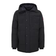 Canada Goose Svart Carson Parka Jacka Black, Herr