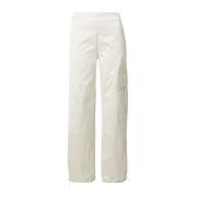 Calvin Klein Jeans Ivory Byxor för stiliga outfits Beige, Dam