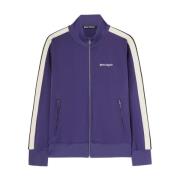 Palm Angels Logo Track Jacket Klassisk Stil Blue, Herr