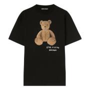 Palm Angels Bear in Mind T-tröja Black, Herr