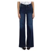 Liu Jo Autentisk Beat Flare Jeans Blue, Dam